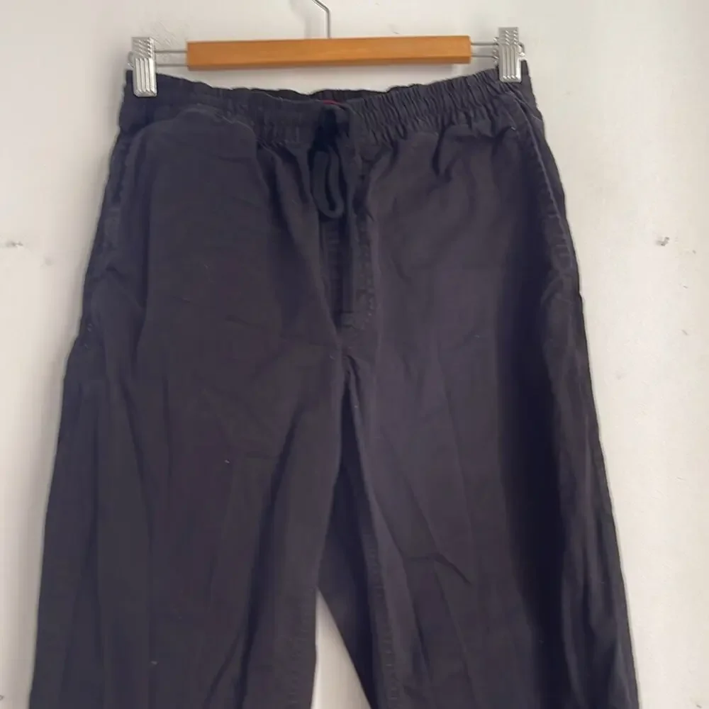 VANS Range Elastic elastic waist pull on drawstring loose fit chino pants sz S